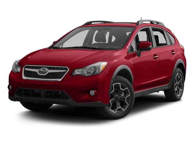 2013 Subaru XV Crosstrek Limited in Venetian Red Pearl — front three-quarter view