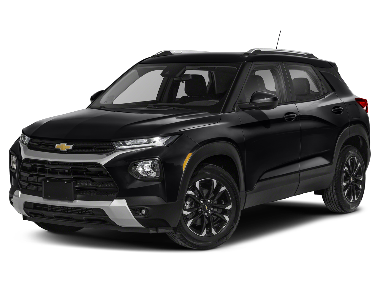 2023 Chevrolet Trailblazer LT in Mosaic Black Metallic — front three-quarter view