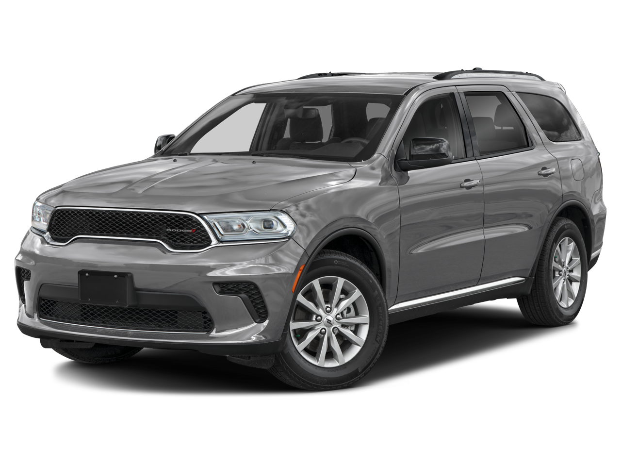 2024 Dodge Durango GT Plus in Destroyer Gray Clearcoat — front three-quarter view